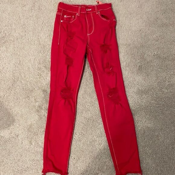 Garage Retro High Waist Jeans Size 0 - Picture 1 of 11